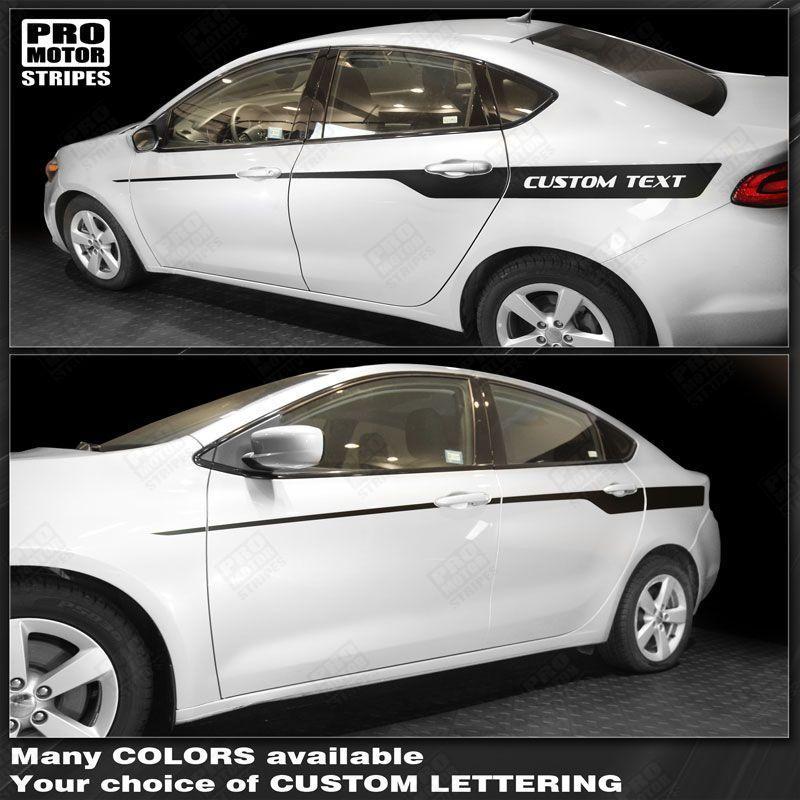 Dodge Dart 2013-2018 Javelin Side Accent Stripes