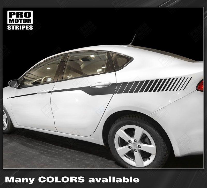 Dodge Dart 2013-2018 Javelin Strobe Side Accent Stripes