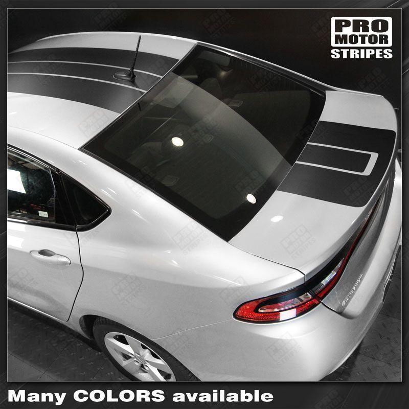 Dodge Dart 2013-2018 Over The Top Sport Accent Stripes