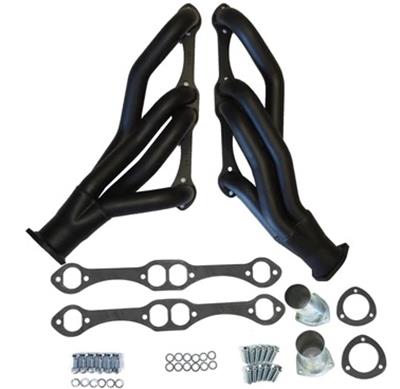 HEADERS SHORTY STEEL BLACK SB
