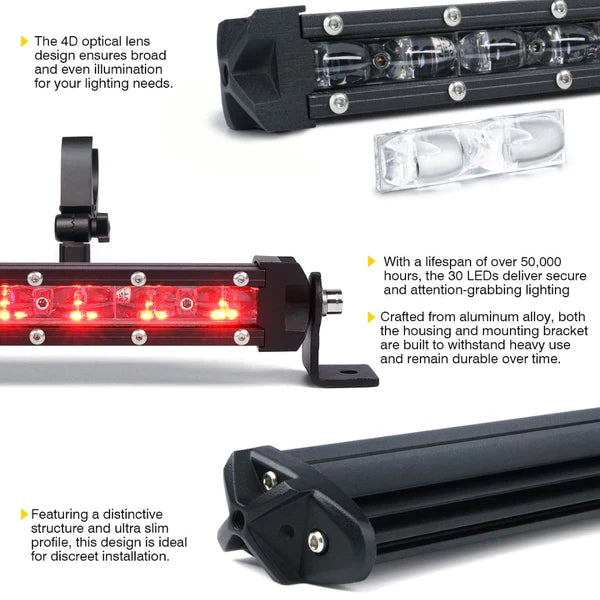D2D 32" Slim Chase Light Bar