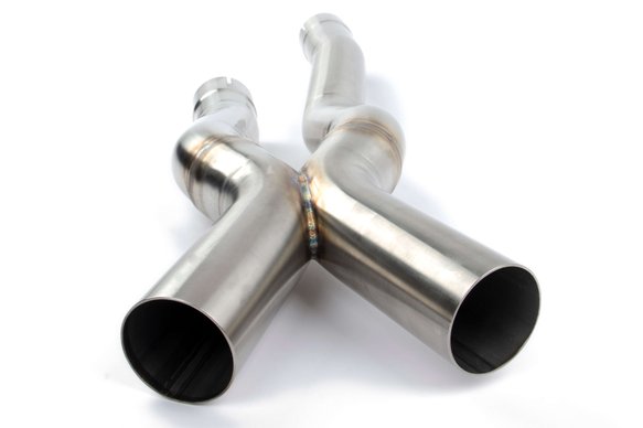 Dinan Resonator Delete Kit - 2020-2025 BMW X3M/X4M Stainless Steel - 2.75" - F97/F98