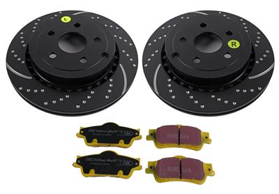 DISC BRAKE PAD AND ROTOR KIT