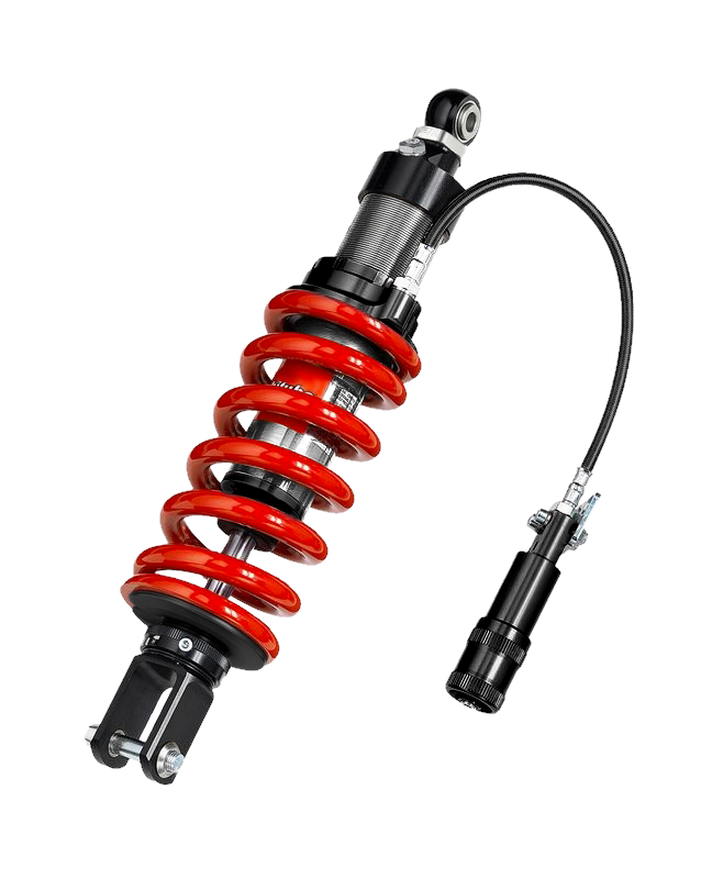 Bitubo Suspension Bitubo XZE3 Monoshocks Adjustable: Hydraulic Spring Preload, Rebound, Length, Red Spring MV007XZE31