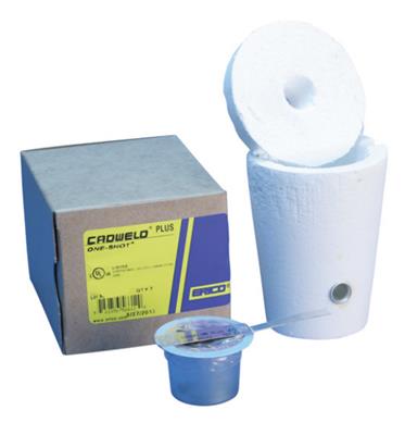 ERICO CADWELD ONE SHOT PLUS Wire to Ground Rod Clamps
