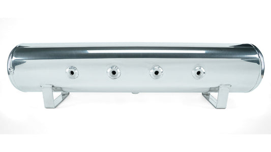 Air Lift 4 Gal. 7-Port Tank w/ Viair 444c Chrome Compressor (Incl. Fittings & Mounting Hardware) 27803