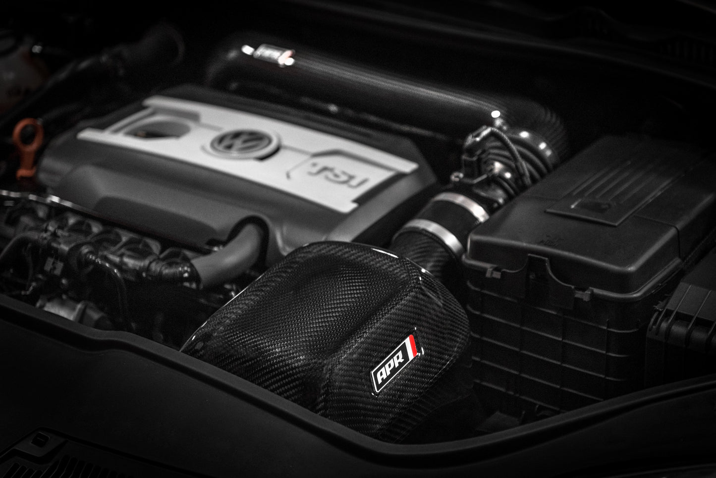 APR Carbon Fiber Intake System - Front Airbox - 1.8T/2.0T EA888 PQ35 Platform