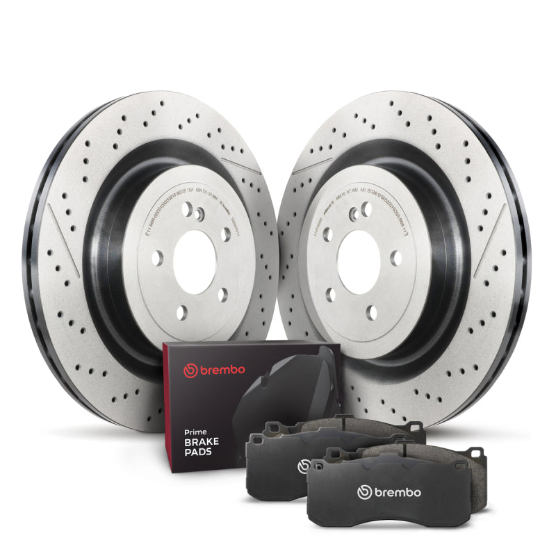 Brembo OE Front Disc Brake Kit KT04495