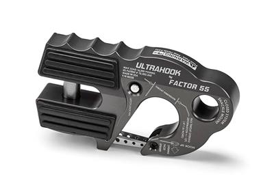 SHACKLE WINCH ALUM BLACK 16000