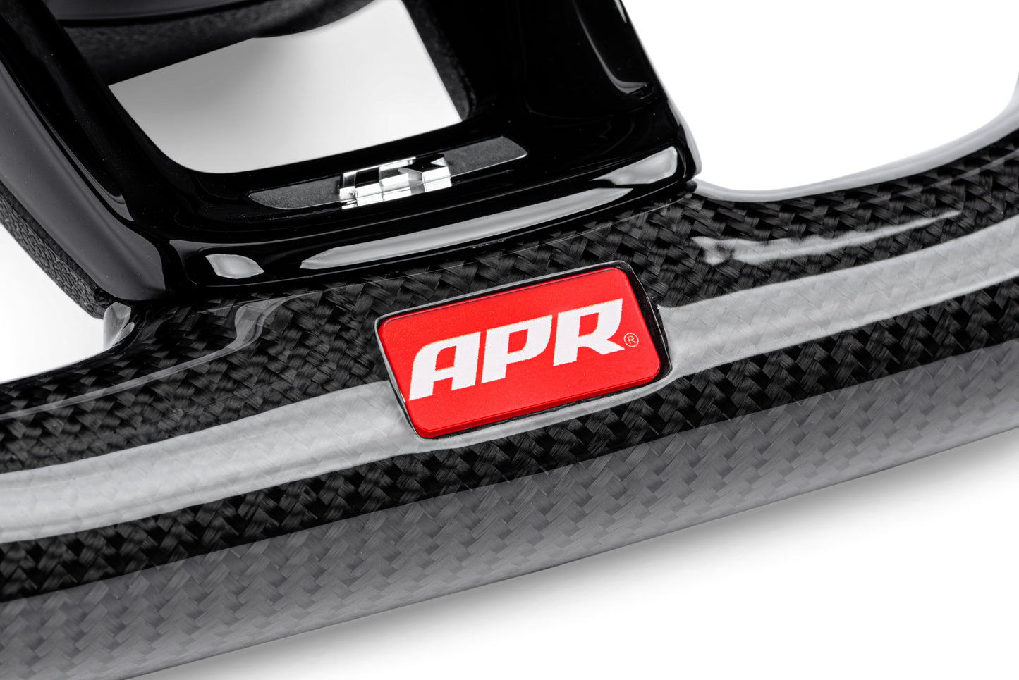 APR Steering Wheel - Carbon Fiber & Perforated Leather
MK7 Golf R Silver (For use without Paddles)