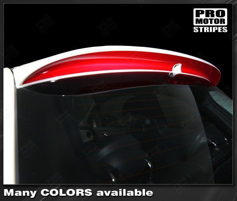 Fiat 500 2007-2015 Sport Spoiler Rear Highlight Stripe Decal