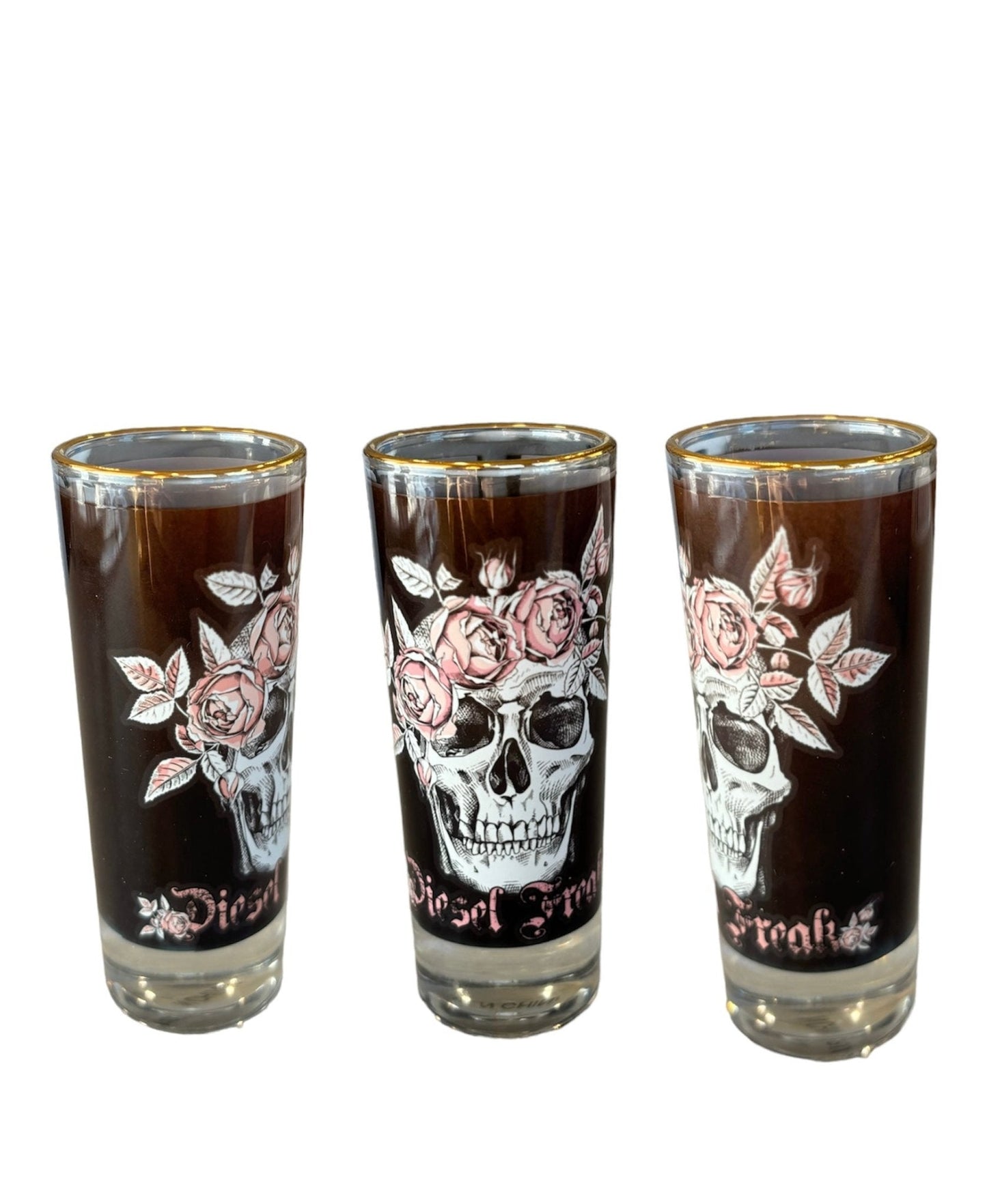 Diesel Freak Flower Head Skull Shooter