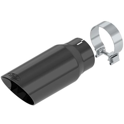 EXHAUST TIP - BLACK CHROME