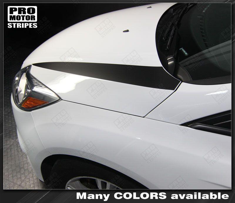 Ford Focus 2011-2014 Hood Side Accent Stripes
