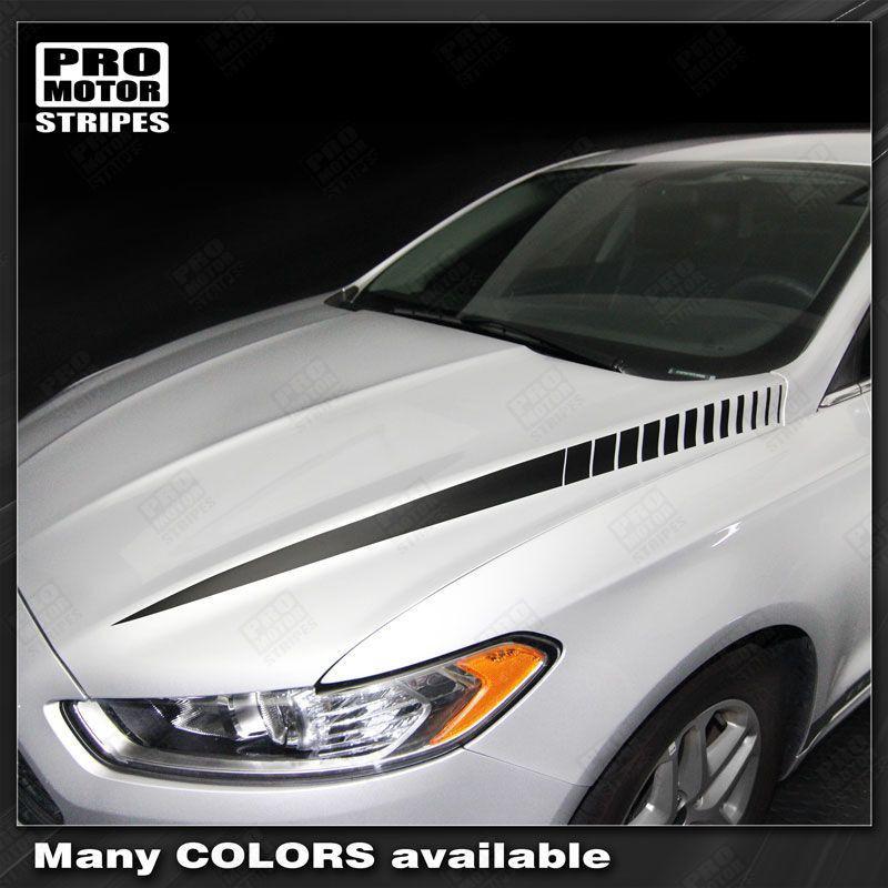 FORD FUSION 2013-2021 Hood Accent Side Spear Stripes