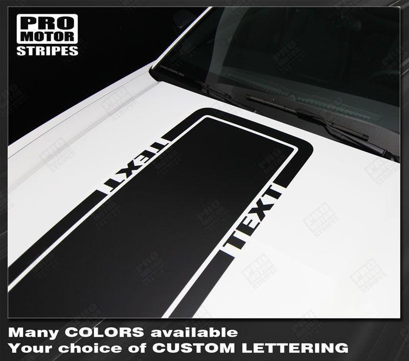 Ford Mustang 2005-2023 Hood Accent Stripe Decal
