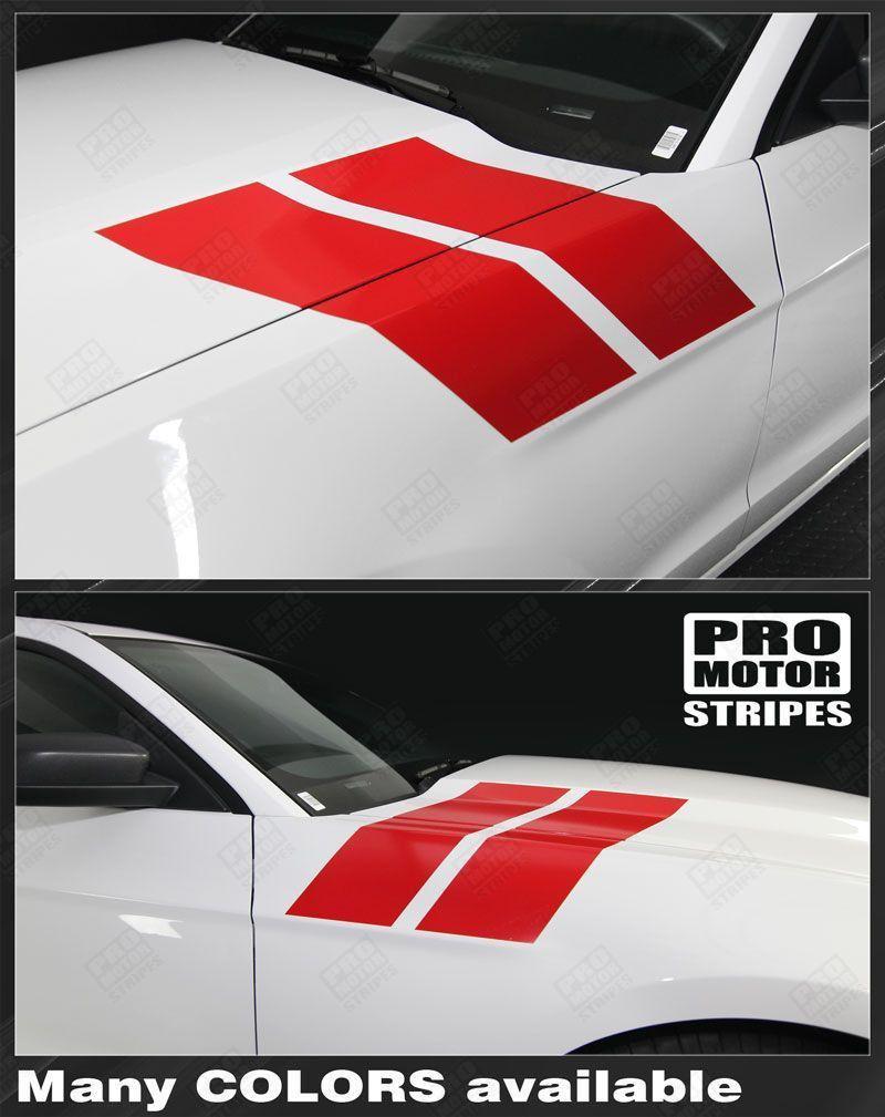 Ford Mustang 2005-2014 Fender Hash Side Accent Stripes