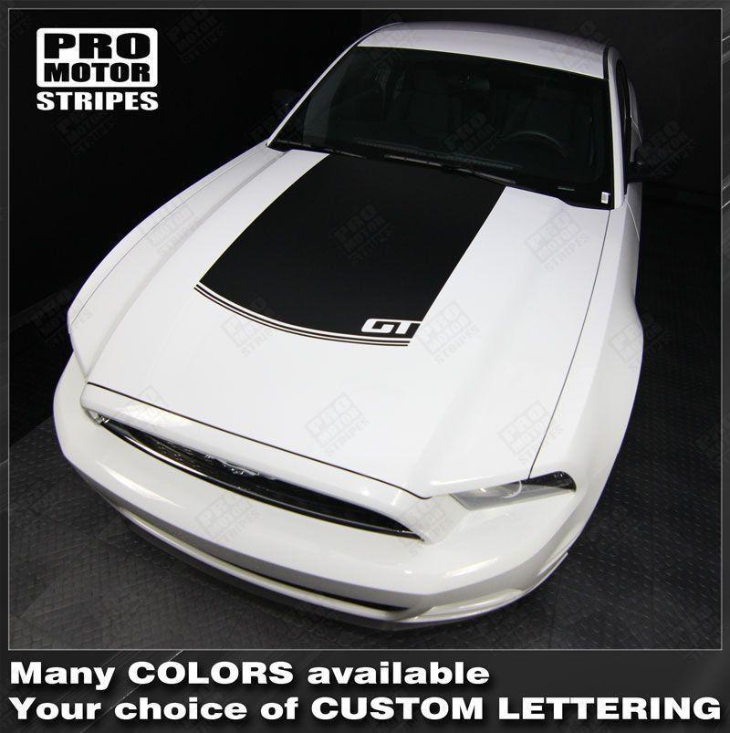 Ford Mustang 2005-2017 Hood Accent Stripe Decal