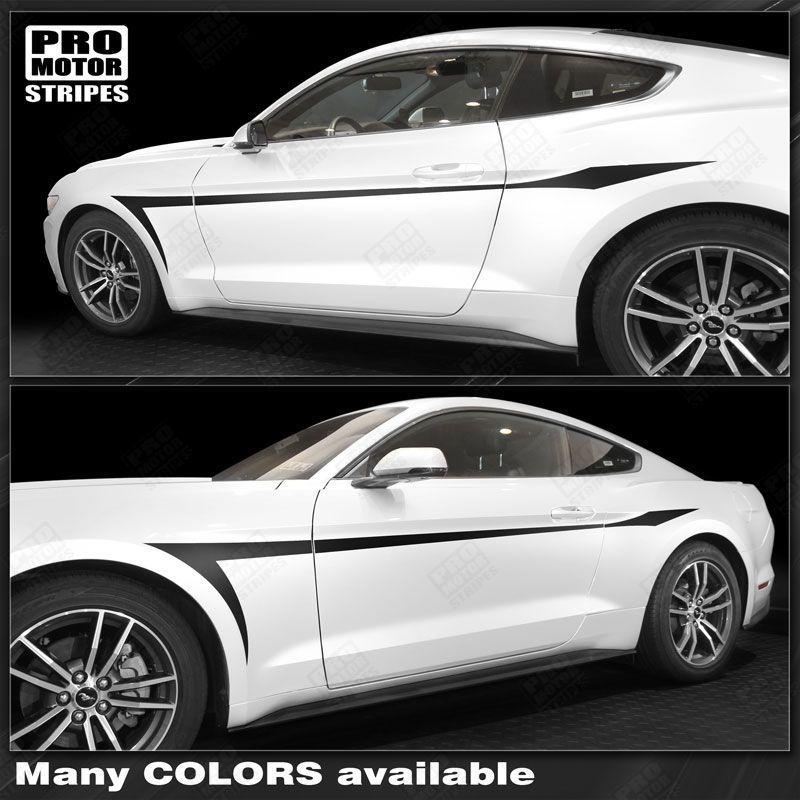 Ford Mustang 2005-2023 Devil's Tail Side Accent Stripes