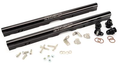 BLACK ANODIZED FUEL RAIL