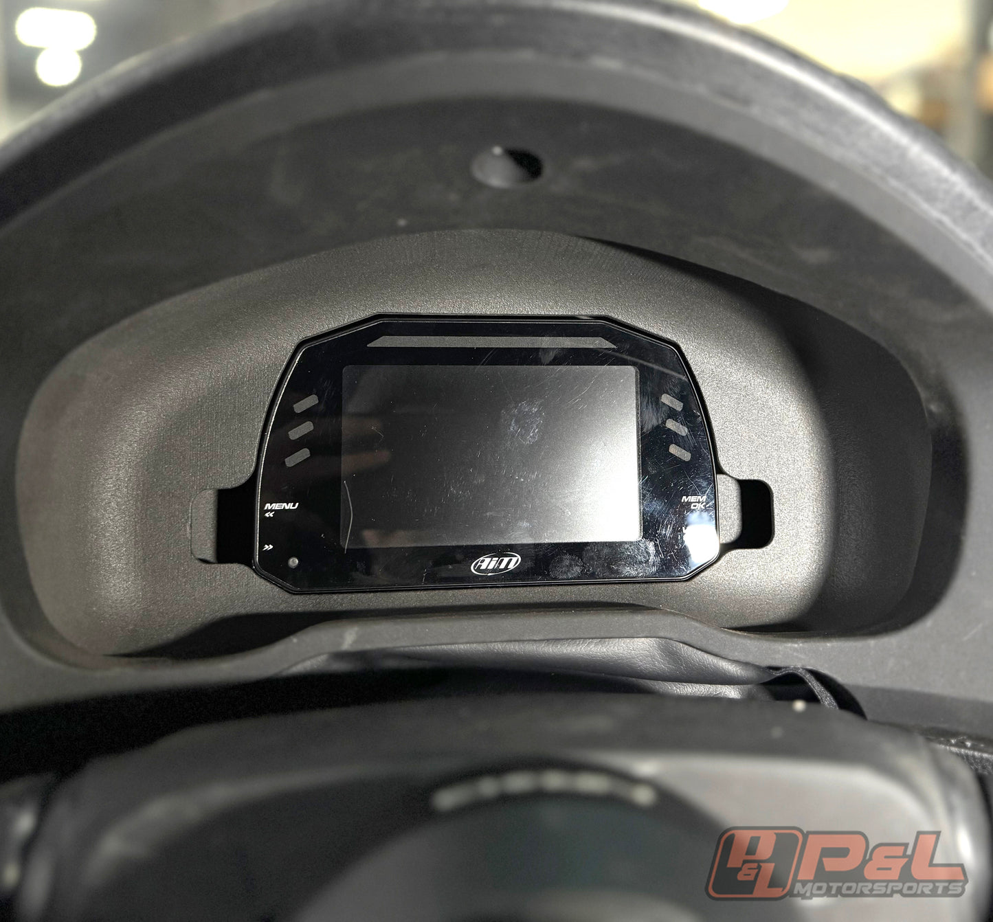 P&L Motorsports AiM MXS 1.3 Dash Mount | 13-21 FT86, FRS, BRZ