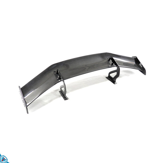 2017-2024 Porsche 718 Boxster & Cayman (982) GT4 RS Style Dry Carbon Fiber Swan Neck Wing | FYBR Aerodynamics