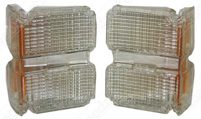 PARK LIGHT LENS LH/RH PAIR EXC