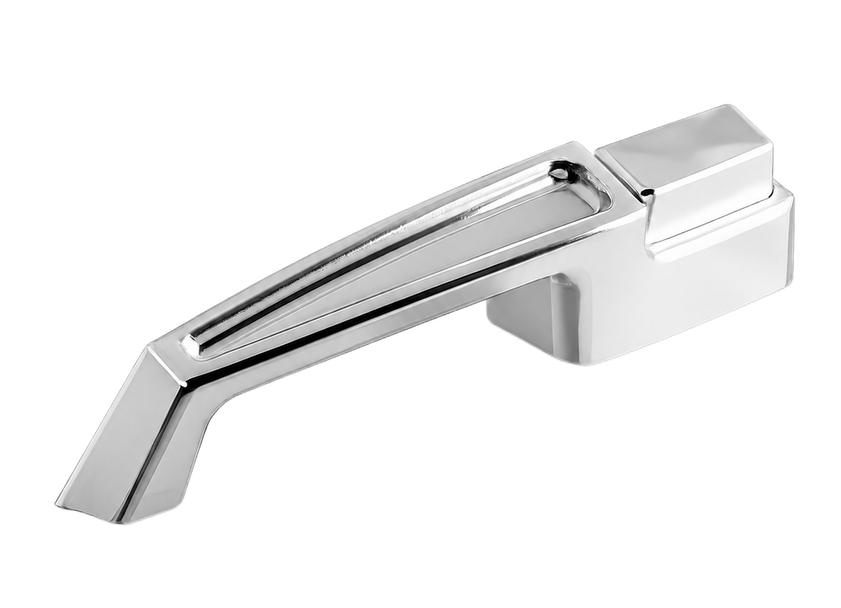 67-72 Chevy & GMC C10 Billet Door Handles, Groove Detail (Polished)