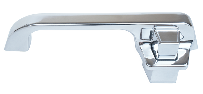 73-87 Chevy & GMC C10 Billet Door Handles, Smooth Detail (Polished)