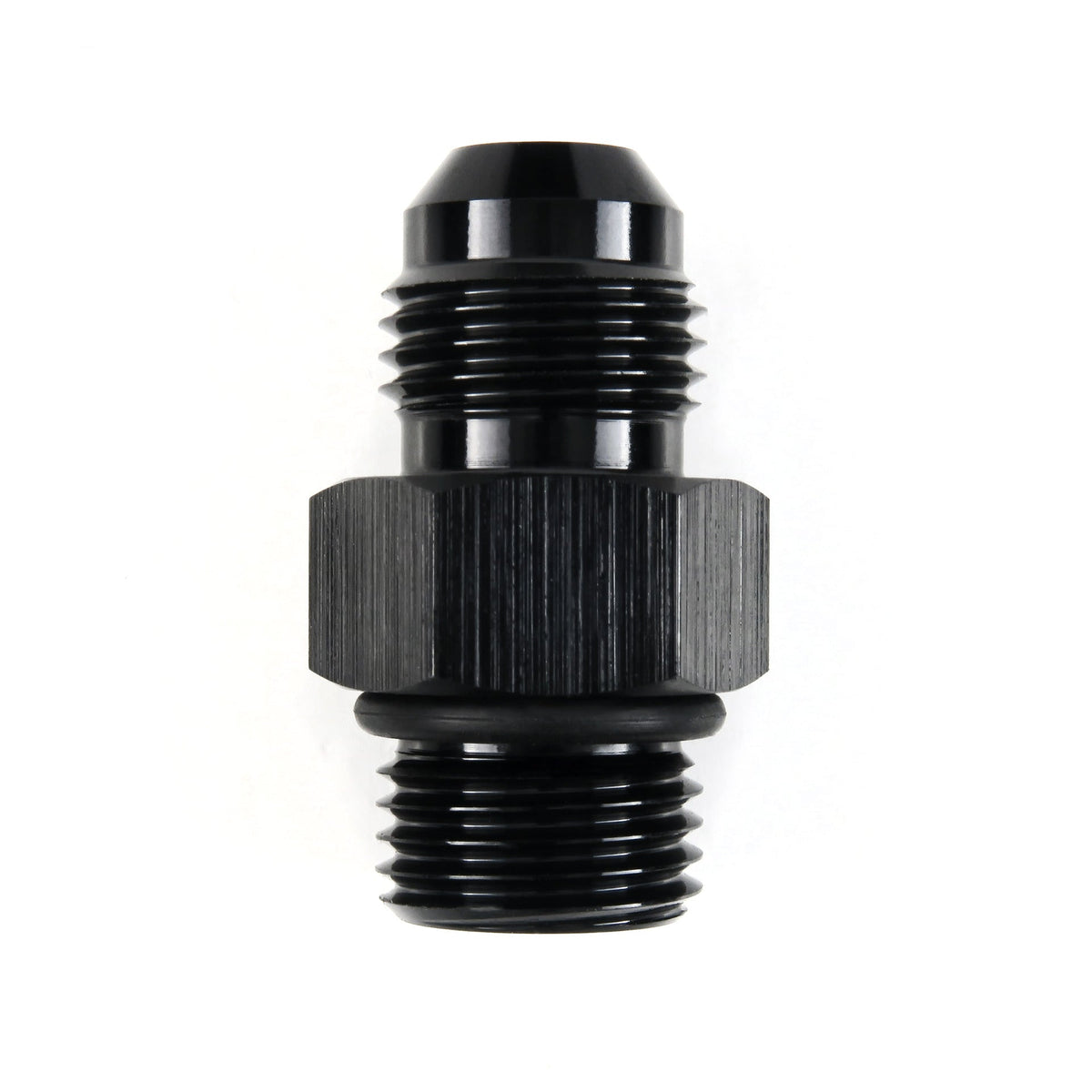AN6 Male to AN6 ORB Male Straight Adapter HEL Aluminium