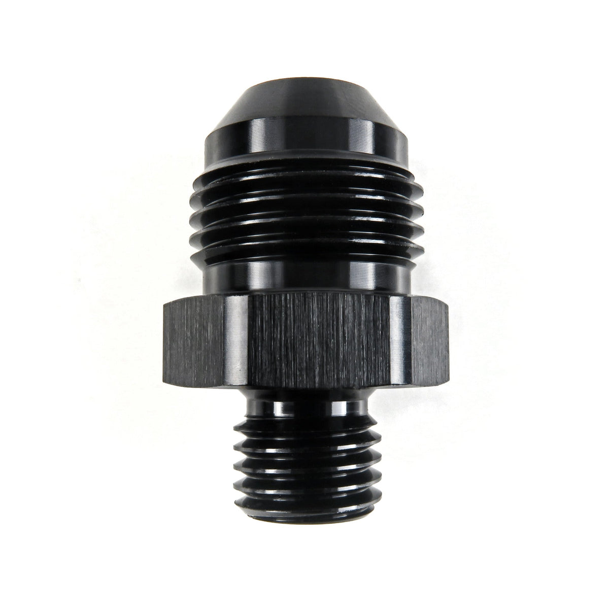 AN8 Male to M12 x 1.5 Male Straight Adapter HEL Aluminium