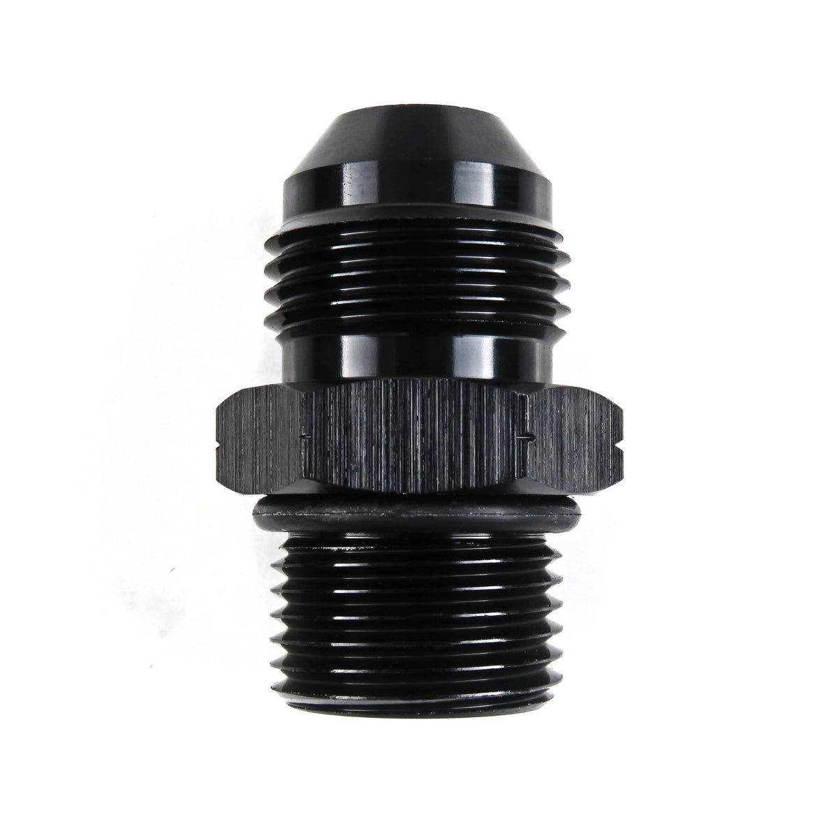 AN8 Male to M18 x 1.5 Male Straight Adapter HEL Aluminium