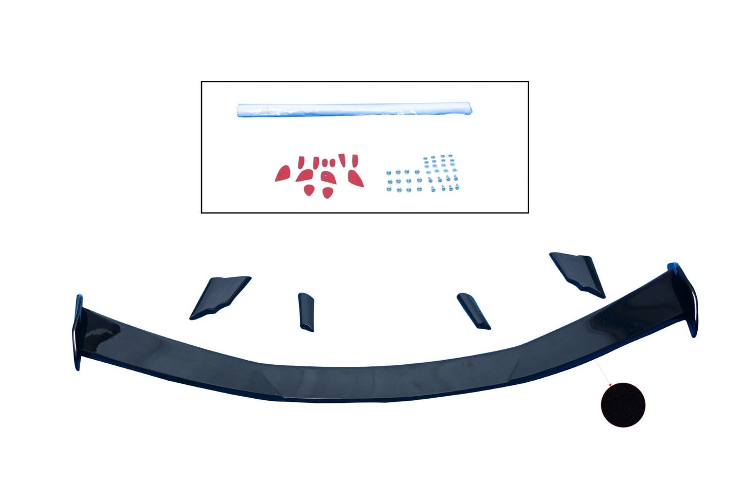CORVETTE 20-27 REAR SPOILER HIGH WING