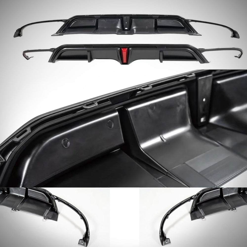 HRS 2022-26 Honda Civic 11th Gen Hatchback Diffuser - V1