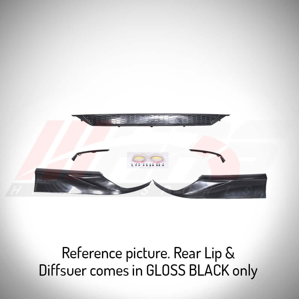2018-22 Honda Accord Rear Diffuser - V2 By YOFER - OPEN BOX