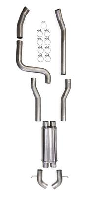 EXHAUST HEADER-BACK SS 3IN