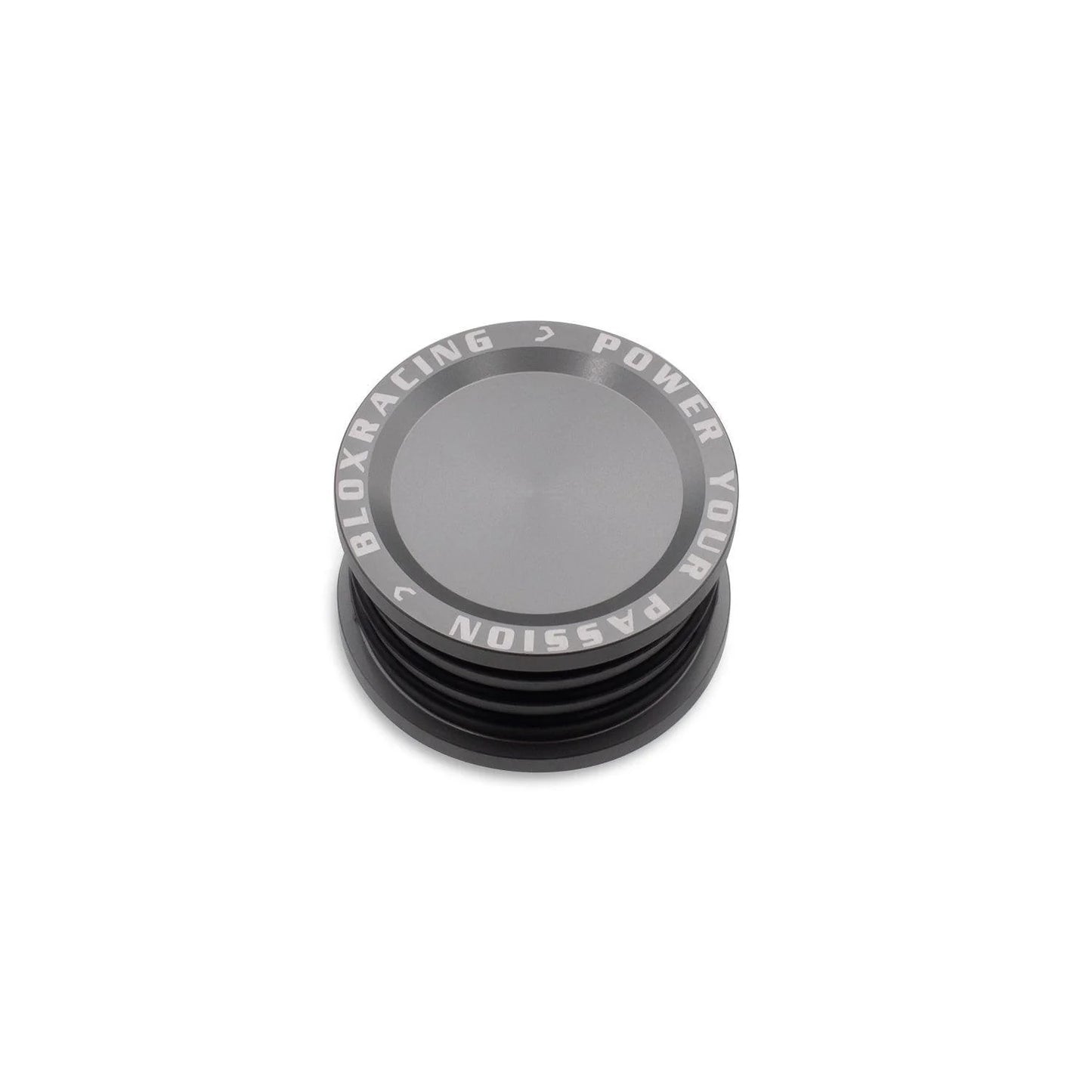 BLOX RACING Billet Honda Cam Seal - Triple O ring, concave - Gun Metal