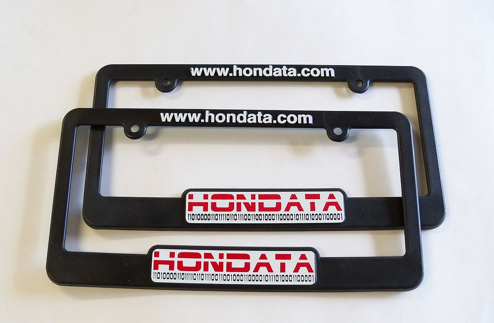 Hondata License Plate Frame Set