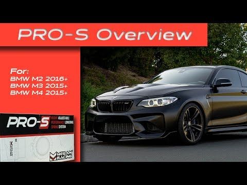 Megan Racing Pro S Series Coilovers for BMW M2 F87 (2016+), M3 F80 (2015+), M4 F82 (2015+) - MR-HLK-BF82