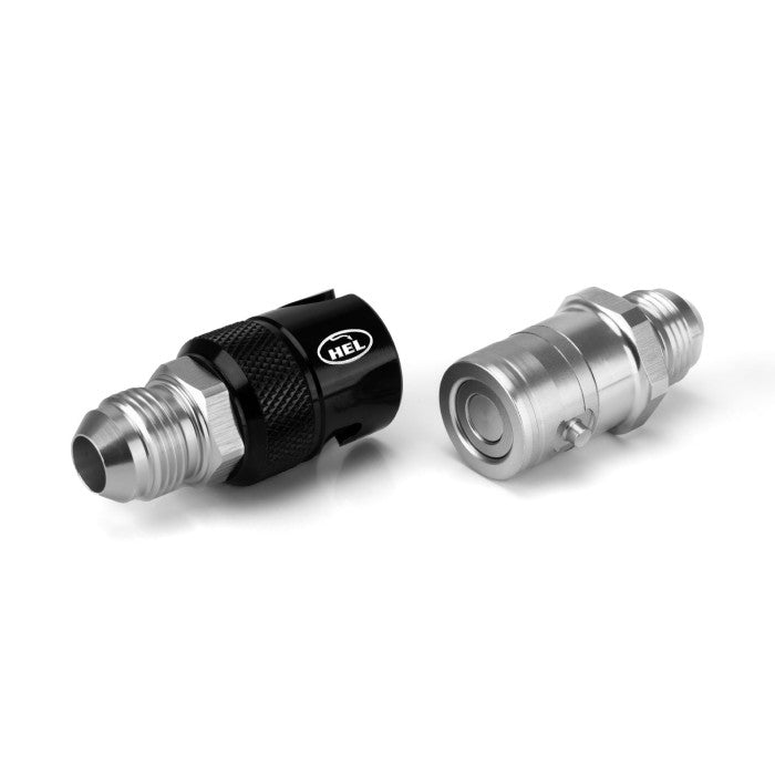 AN8 Quick Release Dry Break Coupling HEL Aluminium