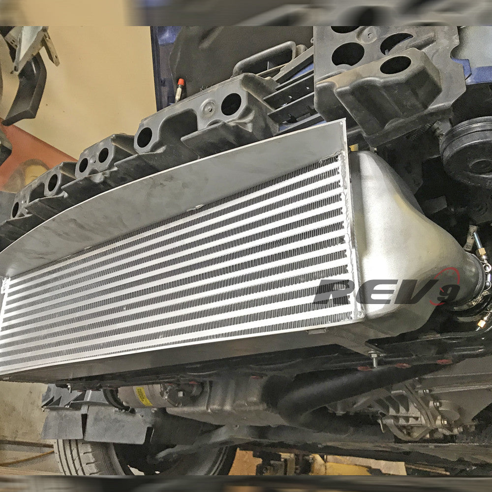 REV9 Ford Focus ST 2013-18 Front Mount Intercooler Kit Upgrade - Stealth Black