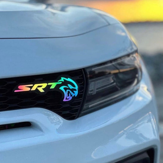 2015-2023 SRT Hellcat RGBW Flow Series LED Badge Emblem Logo