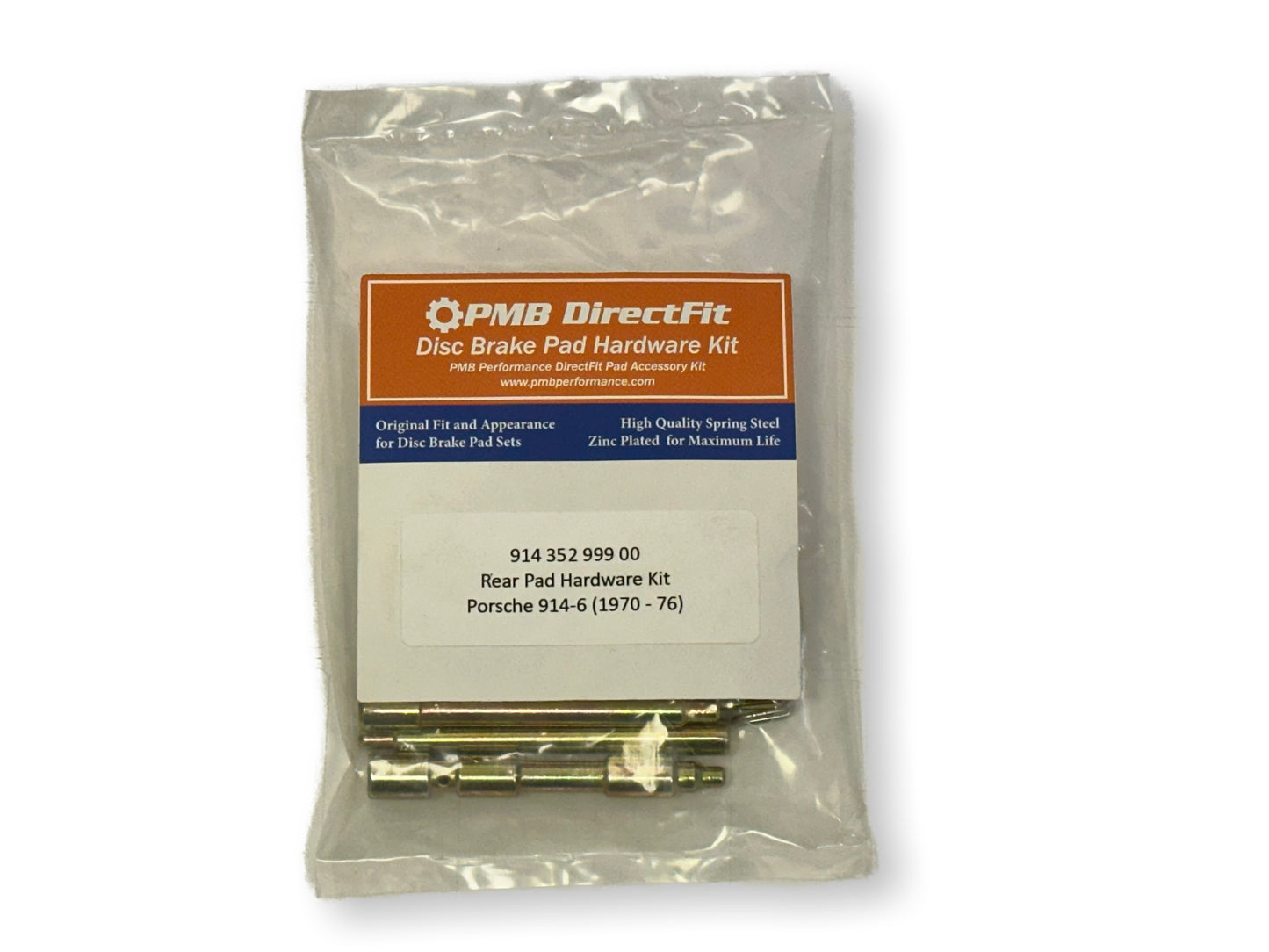 Porsche 914-6 Rear Pad Hardware Kits (1970-72)
