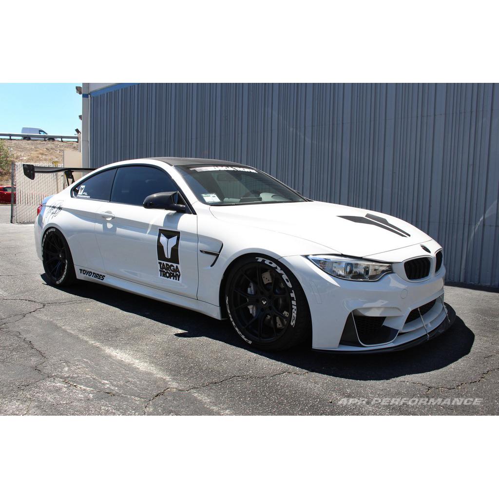 BMW F82 M4 / F80 M3 with M Performance Lip Carbon Fiber Front Wind Splitter