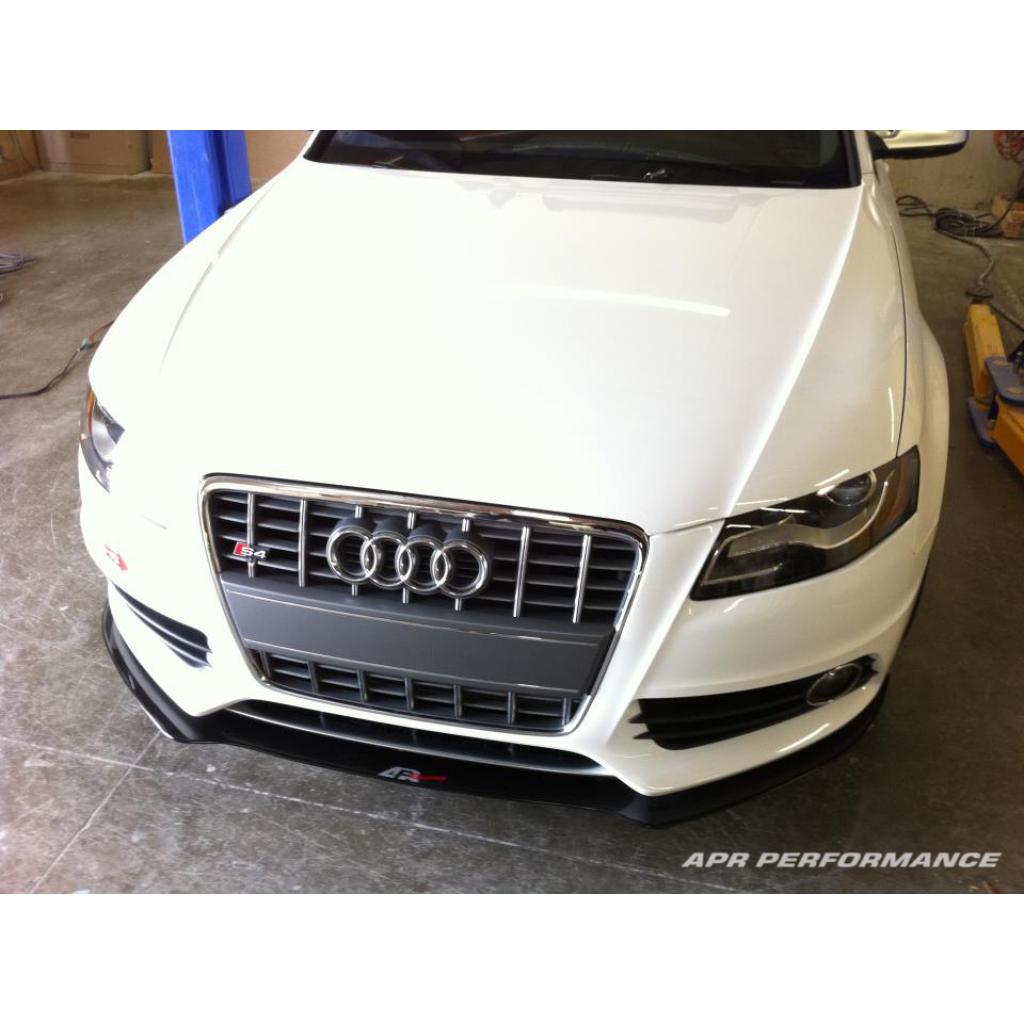 Audi S4 Stock Bumper Carbon Fiber Front Wind Splitter 2009-2012