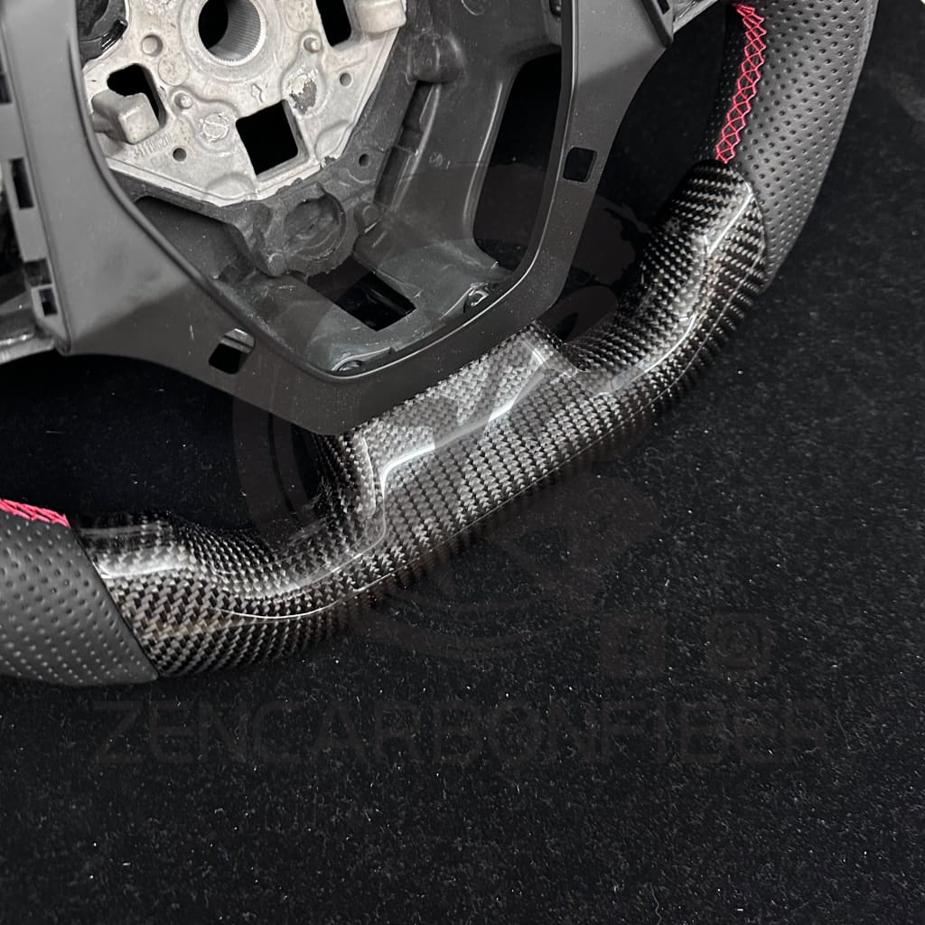 IN STOCK - 2016+ 6th Gen Chevrolet Camaro Carbon Fiber Steering Wheel