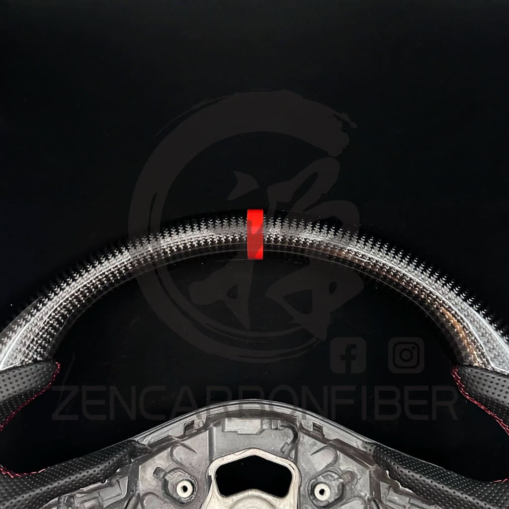 IN STOCK - 2020+ A90 Mk5 Toyota GR Supra Carbon Fiber Steering Wheel