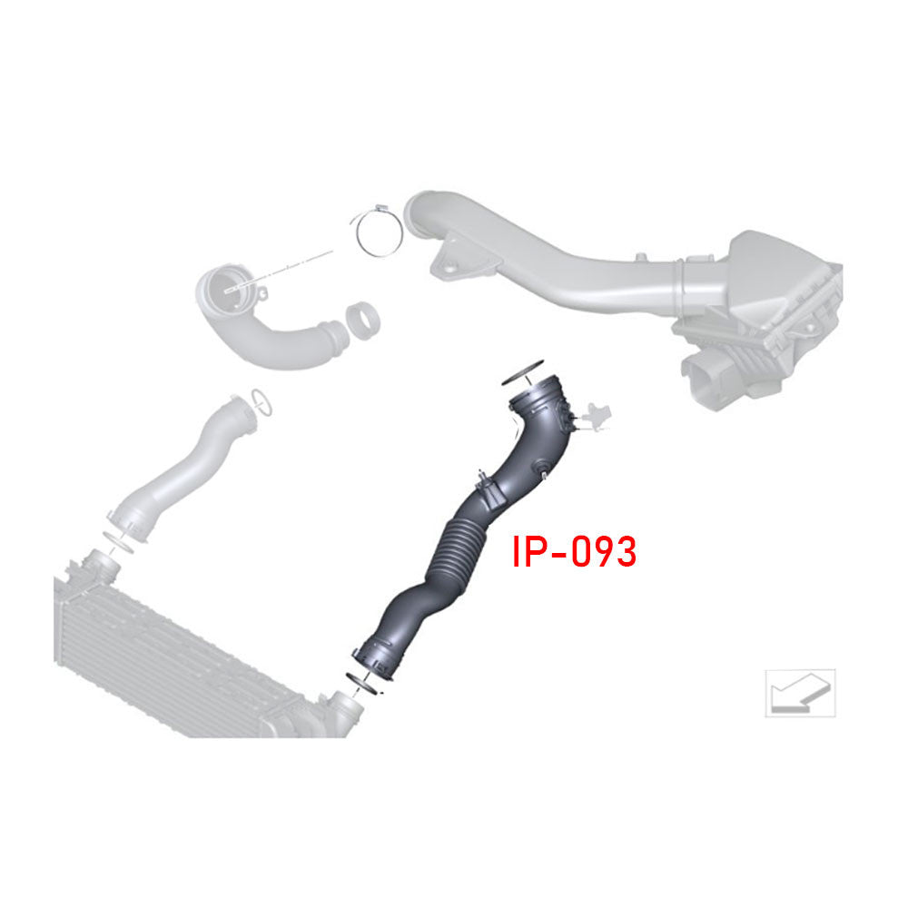 REV9 BMW 335i / 335i xDrive / 335i GT xDrive (F30/F34) 3.0T N55 Motor 2012-15 Aluminum Cold Charge Pipe Kit
