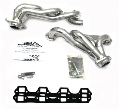 SHORTY HEADERS 1628S SILVER C