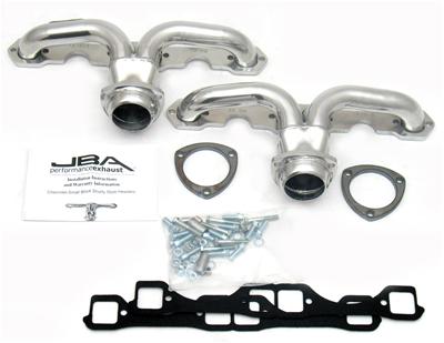 SHORTY HEADERS 1815S-1 SILVER